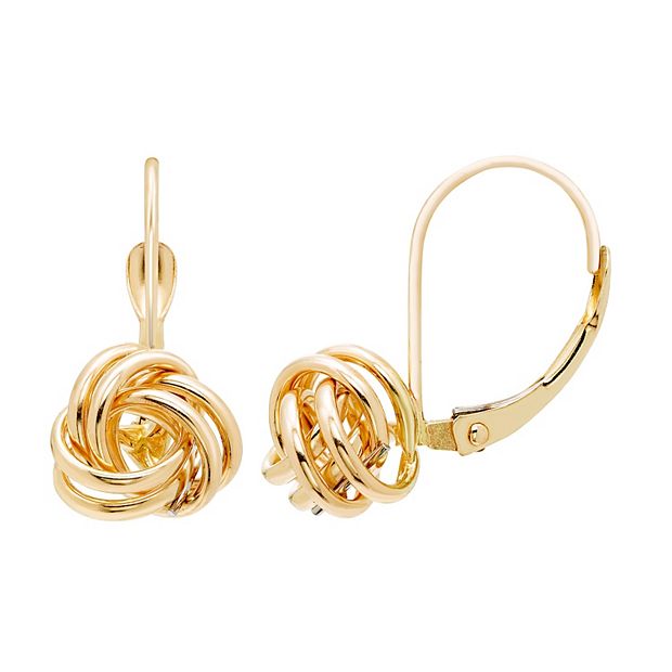 Kohls love deals knot earrings