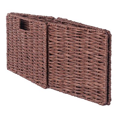 Winsome 3-Piece Woven Foldable Basket Set