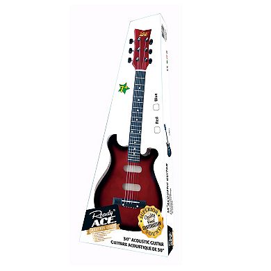 Ready Ace 30" Acoustic Guitar Sunburst Red