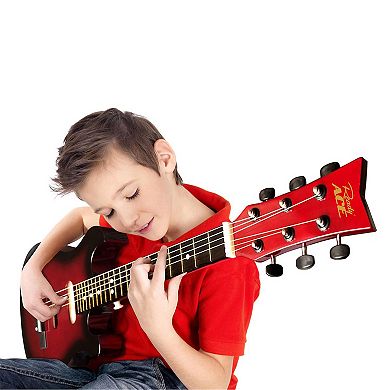 Ready Ace 30" Acoustic Guitar Sunburst Red