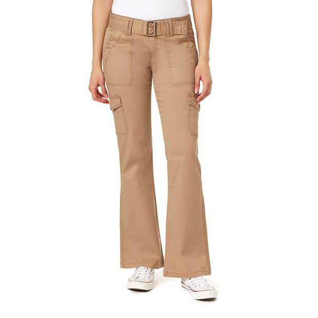 Juniors' WallFlower Fiesty Curvy Low Rise Cargo Pants