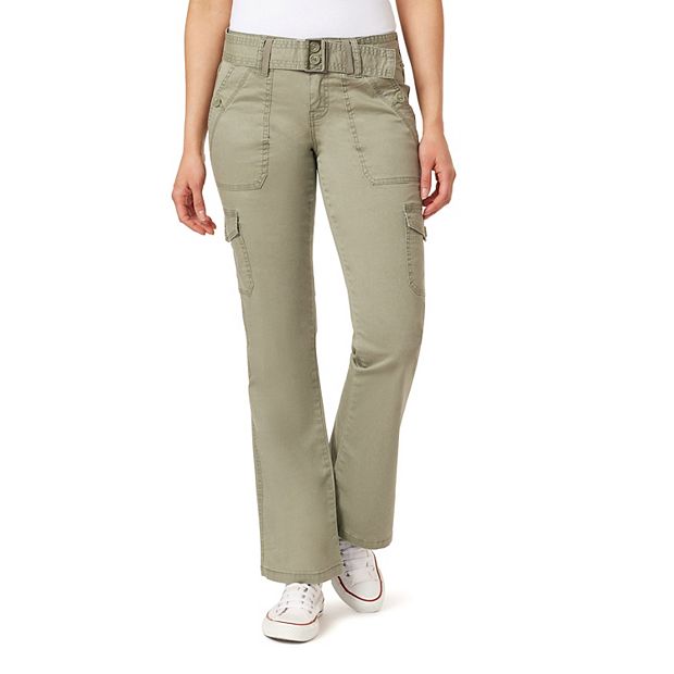 Juniors' WallFlower Fiesty Curvy Low Rise Cargo Pants