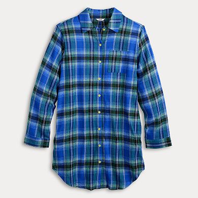 Women's Sonoma Goods For Life® Flannel Sleepshirt