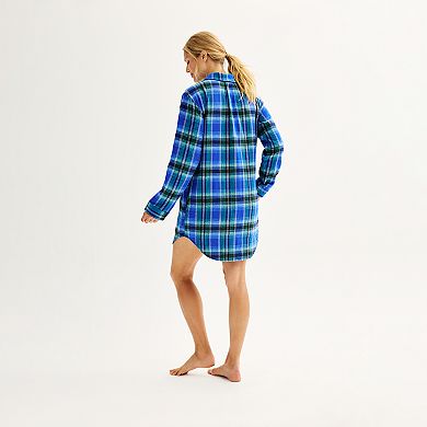 Women's Sonoma Goods For Life® Flannel Sleepshirt