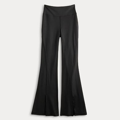 Juniors' SO Sporty Twisted Seam Flare Pants