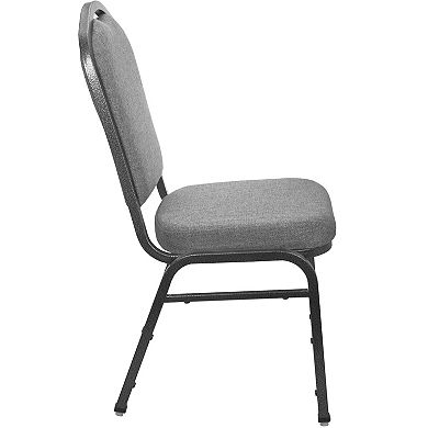 Emma and Oliver Premium Crown Back Banquet Chair