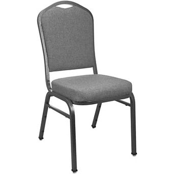 Emma and Oliver Premium Crown Back Banquet Chair