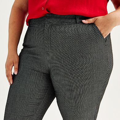 Plus Size Nine West Magic Waist Skinny Pants