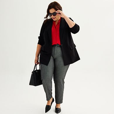 Plus Size Nine West Magic Waist Skinny Pants