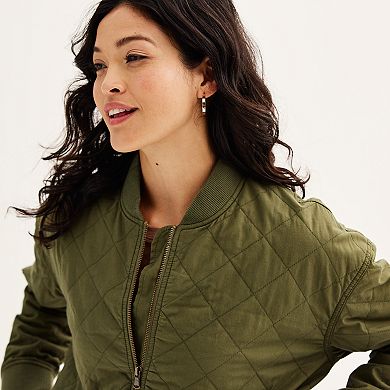 Women's Sonoma Goods For Life® Quilted Bomber Jacket