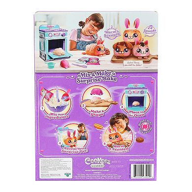 Cookeez Makery Mystery Plush Baked Treats Oven Playset