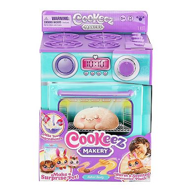 Cookeez Makery Mystery Plush Baked Treats Oven Playset 