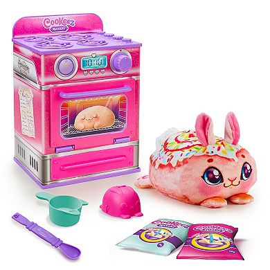 Cookeez Makery Mystery Plush Cinnamon Treatz Oven Playset