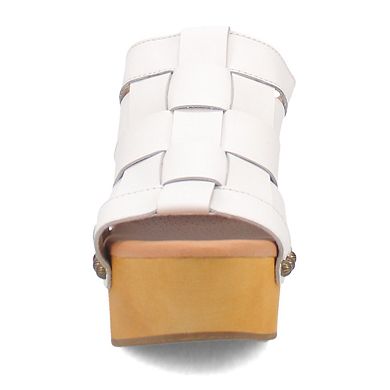 Dingo Dagwood Women's Leather Platform Sandals