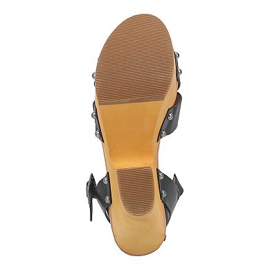 Dingo Woodstock Women's Leather Platform Sandals