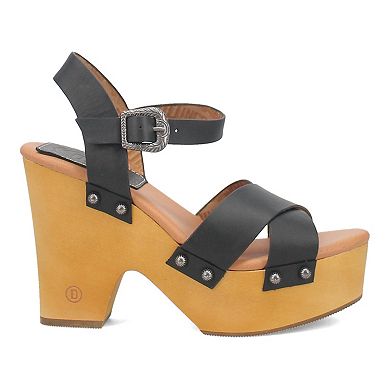 Dingo Woodstock Women's Leather Platform Sandals