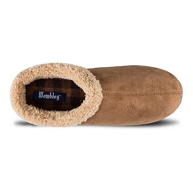 Wembley Men's Sherpa Lined Clog Slippers