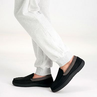 Wembley Men's Fleece Lined Moccasin Slippers