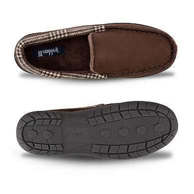 Wembley Men's Fleece Lined Moccasin Slippers