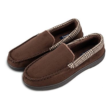 Wembley Men's Fleece Lined Moccasin Slippers