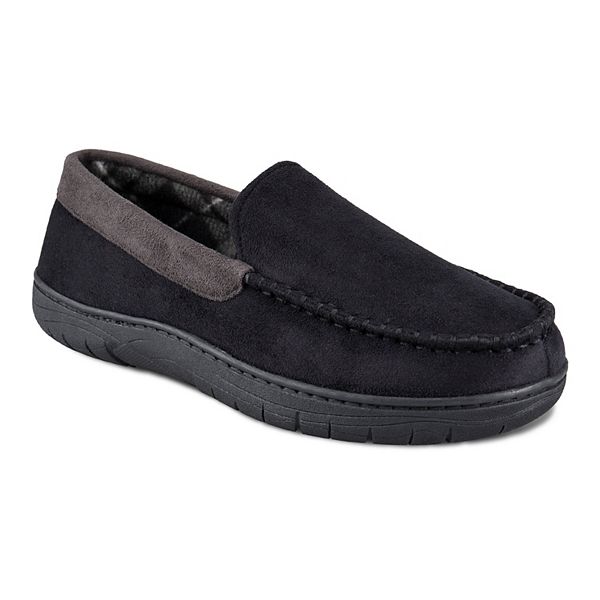 Wembley Men's Fleece Lined Moccasin Slippers