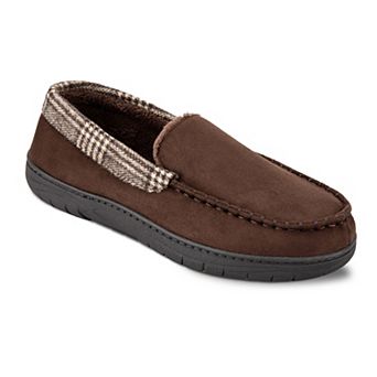 Wembley Men's Fleece Lined Moccasin Slippers