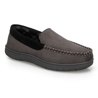 Wembley Men's Fleece Lined Moccasin Slippers