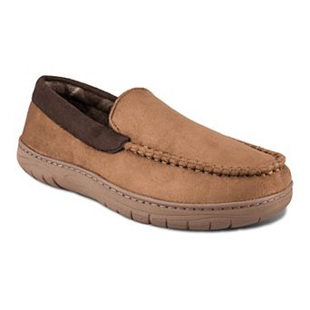 Wembley Men's Fleece Lined Moccasin Slippers