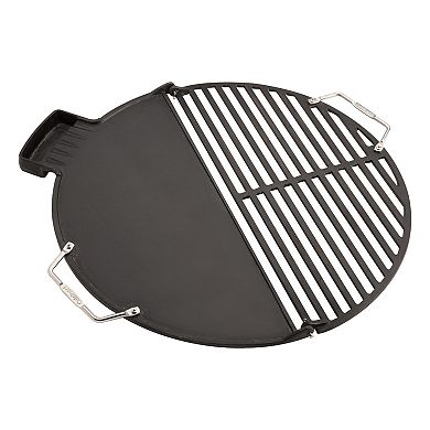 Cuisinart® Cleanburn Cast-Iron Fire Pit Griddle & Grill Top