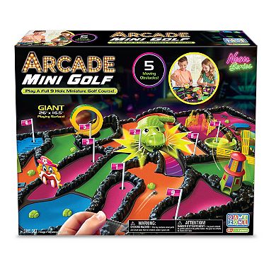 Game Zone Arcade Mini Golf Interactive Tabletop Multiplayer Game