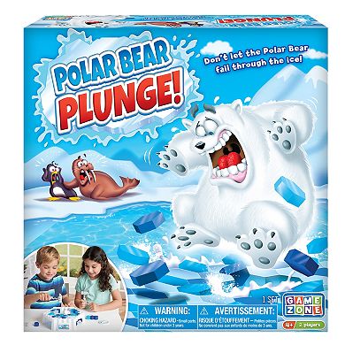 Game Zone Polar Bear Plunge Interactive Tabletop Game 