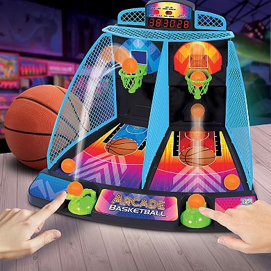 Game Zone Arcade Interactive Multiplayer Tabletop Basketball