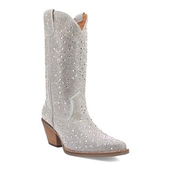 Dingo Silver Dollar Women's Leather Western Boots
