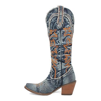 Women's Dingo Texas Tornado Denim Boots