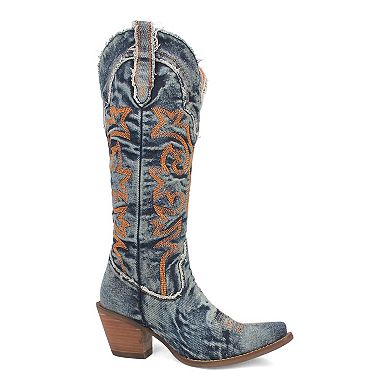 Women's Dingo Texas Tornado Denim Boots