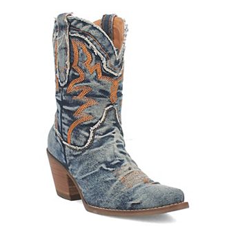 Dingo Yall Need Dolly Women's Denim Cowboy Boots