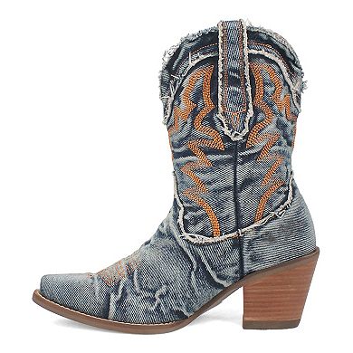 Dingo Yall Need Dolly Women's Denim Cowboy Boots