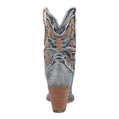 Dingo Yall Need Dolly Women's Denim Cowboy Boots