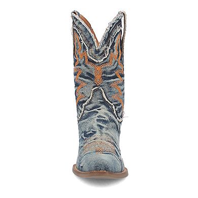 Dingo Yall Need Dolly Women's Denim Cowboy Boots