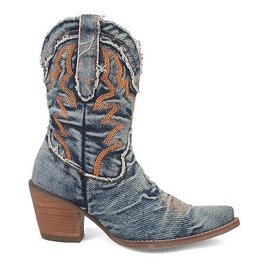 Dingo Yall Need Dolly Women's Denim Cowboy Boots