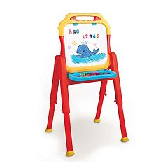 Art 101 Budding Artist Pop-Up Easel 150 Piece Doodle and Color Art Set