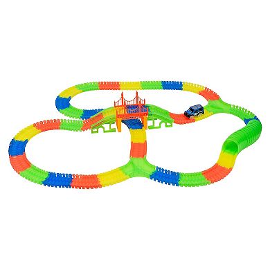 Gener8 315 Piece Glow in the Dark Track with Car