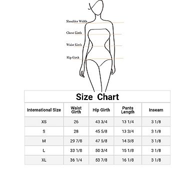 Women's Floral Printed Lace Trim Elastic Waist Shorts