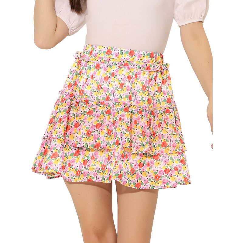 Floral skirt cheap at kohls