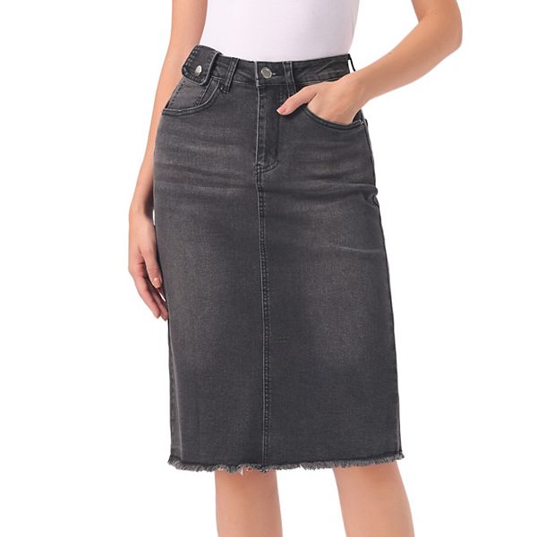 Jeans Skirt High Waist