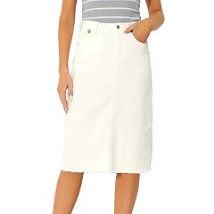 Kohls white pencil clearance skirt