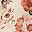 Beige Pink Floral