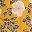 Dark Yellow Floral