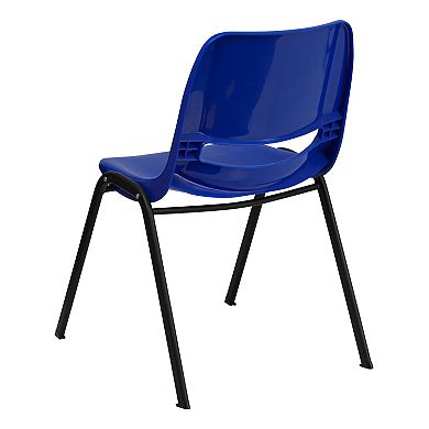 Emma and Oliver Ergonomic Kid's Shell Stack Chair - 14" Seat Daycare Home School