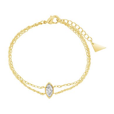 MC Collective Cubic Zirconia Pendant Bracelet